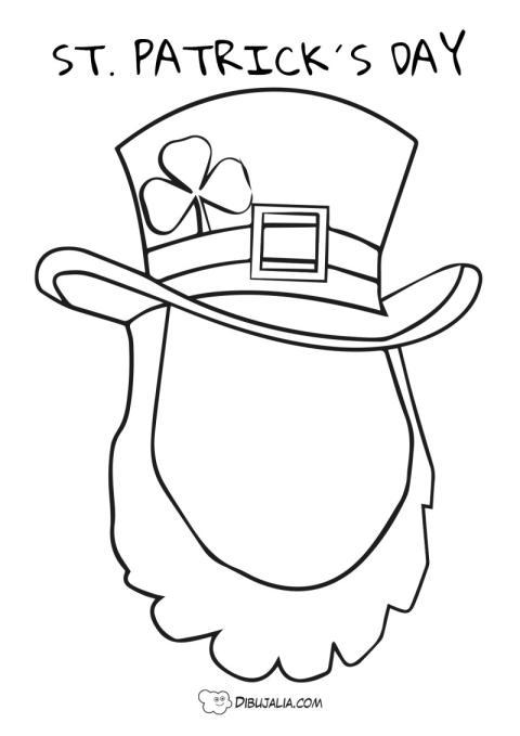 Máscara Leprechaun St Patrick´s Day