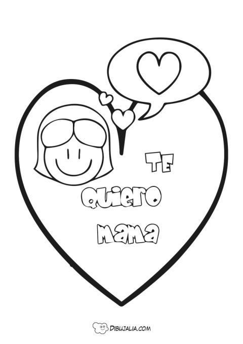 Corazón Te Quiero Mamá