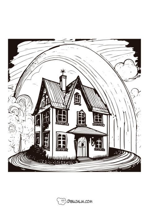 Casa familiar de campo