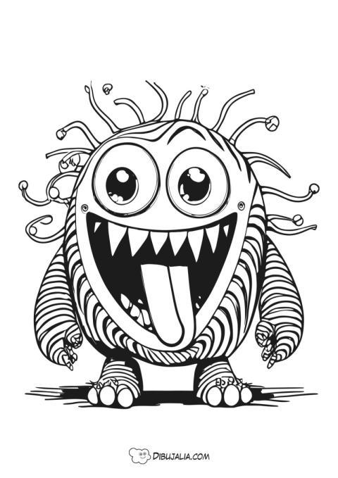 Monstruo de grandes dientes