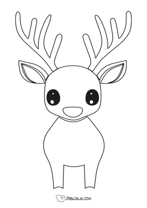 Un reno muy lindo