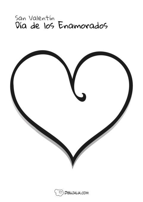 Silueta de Corazón Enamorado