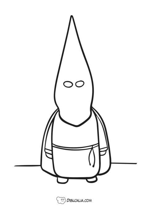 Nazareno para colorear