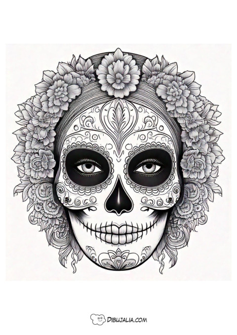 Máscara de Catrina