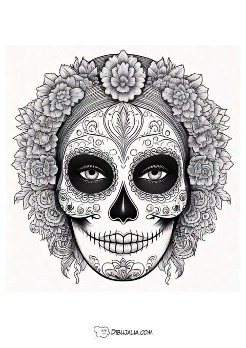 Máscara de Catrina