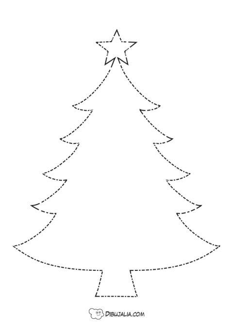 Arbol de Navidad para repasar