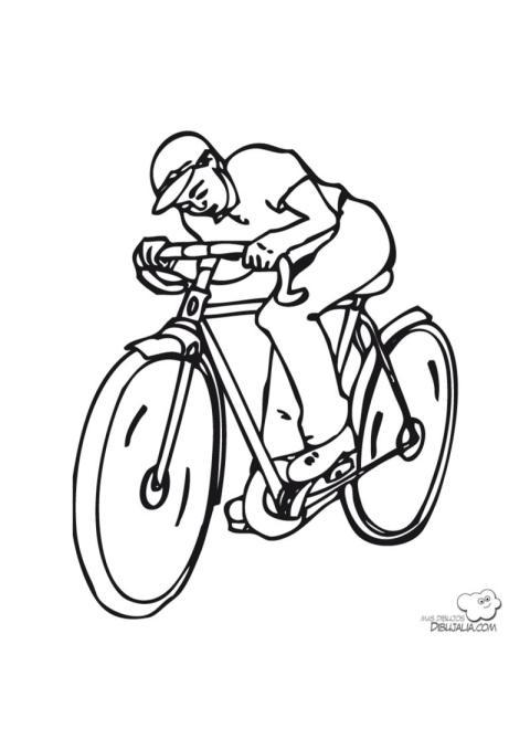Ciclista de época