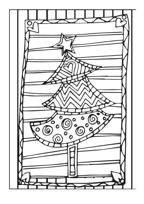 Postal Arbol de Navidad