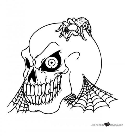 Calavera terrorifica