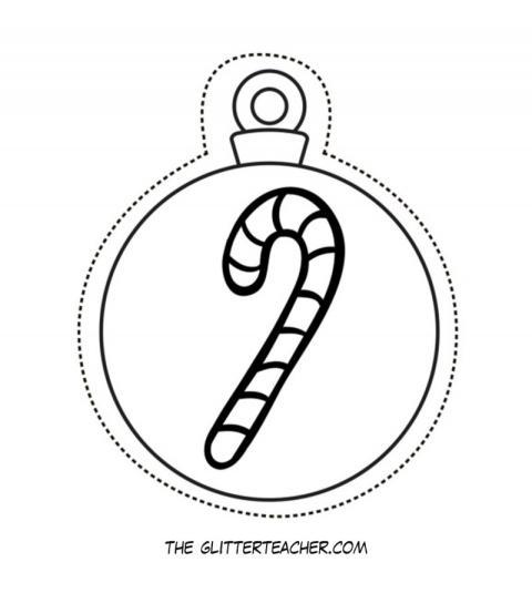 Bola navidad bastón