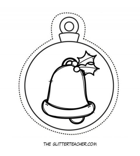 Bola navidad gcampana decorativa