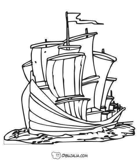 Carabela de Cristóbal Colón