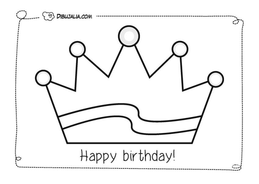 Children's Birthday Crown