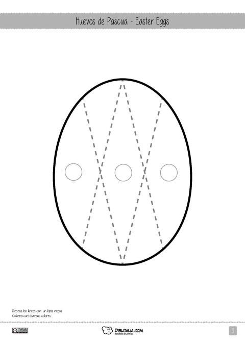 Easter Eggs Grafomotricidad