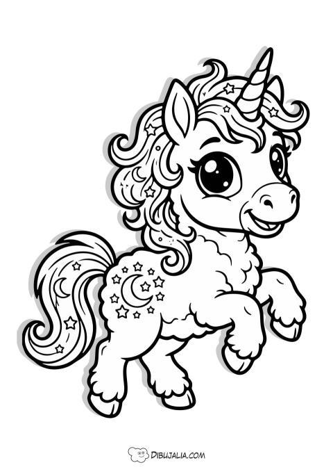 Unicornio Infantil Divertido