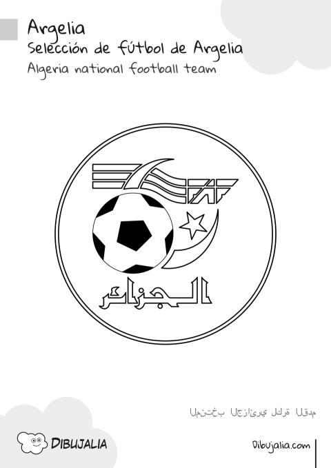 Escudo Selección de Fútbol de Argelia