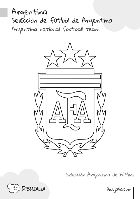 Escudo Selección de Fútbol de Argentina