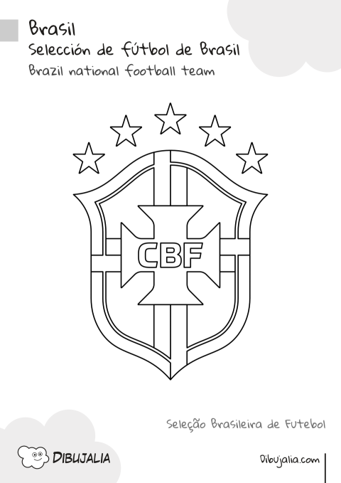 Escudo Selección de Fútbol de Brasil