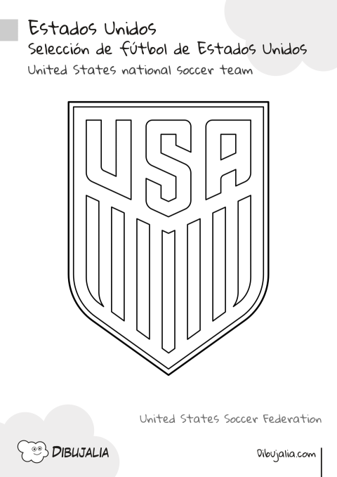 Escudo Selección de Fútbol de Estados Unidos