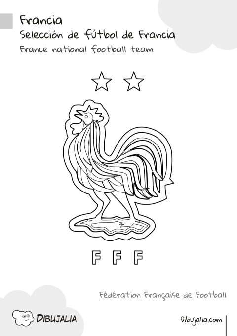 Escudo Selección de Fútbol de Francia