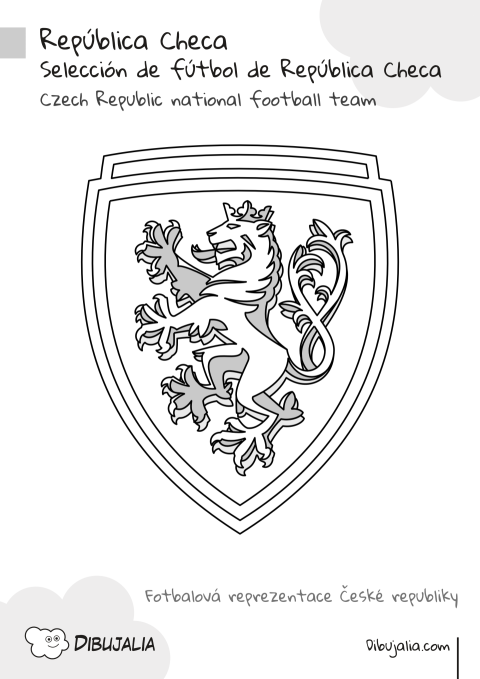 Escudo Selección de Fútbol de República Checa