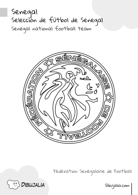 Escudo Selección de Fútbol de Senegal