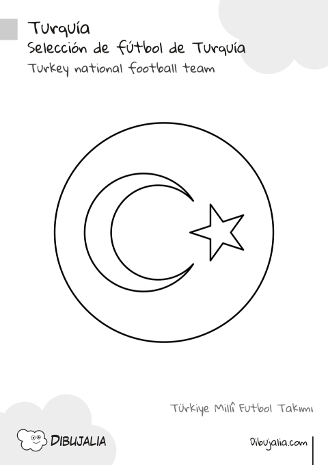 Escudo Selección de Fútbol de Turquia