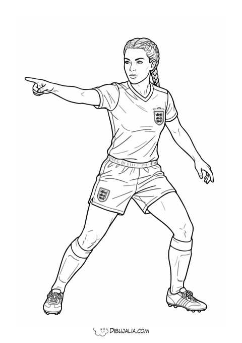 Jugadora de futbol