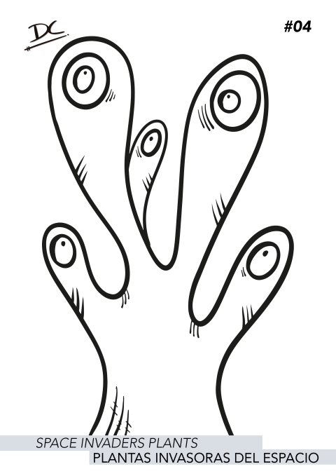 Space Invaders Plants #04