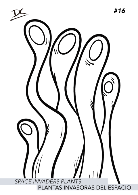 Space Invaders Plants #16