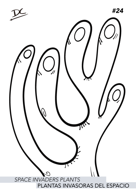 Space Invaders Plants #24