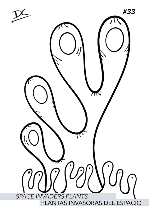 Space Invaders Plants #33