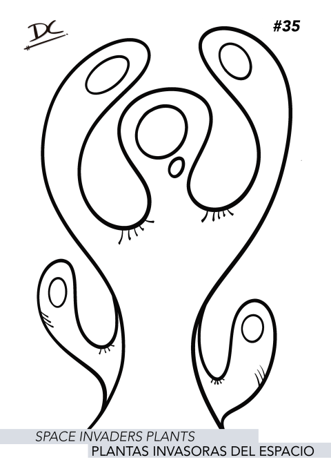Space Invaders Plants #35