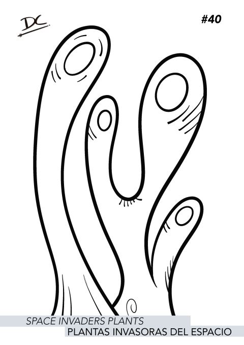 Space Invaders Plants #40