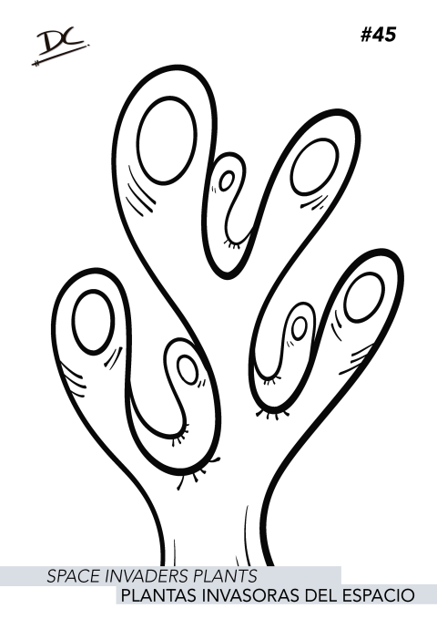 Space Invaders Plants #45
