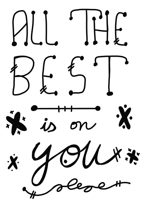 All The best is on you