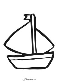 Barco de vela infantil