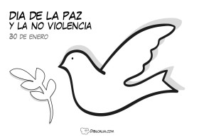 Ficha de Paloma del Día de la Paz