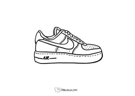 Nike Dibujo - Dibujalia - Dibujos para Colorear y Recursos Educativos